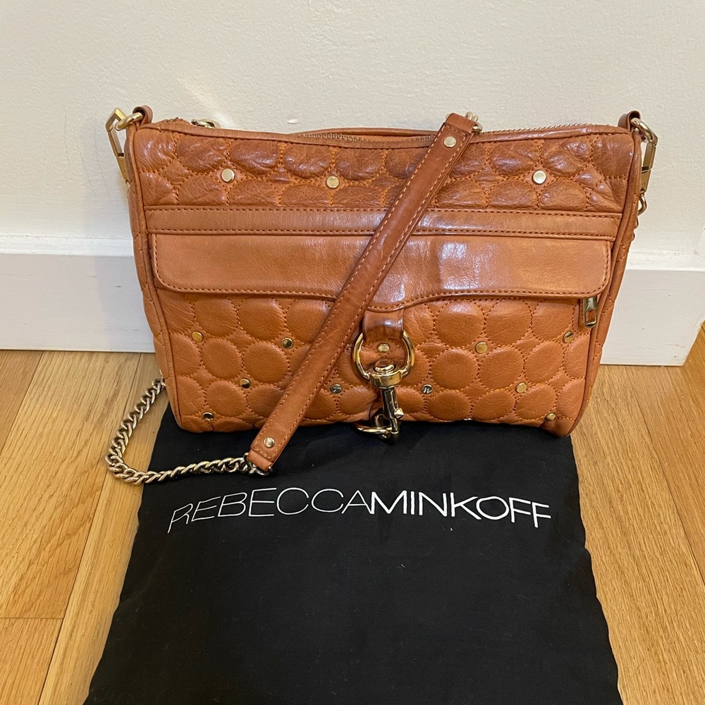 Rebecca Minkoff Crossbody Bag Metal Chain Leather